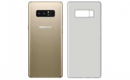 Ochranný kryt 3mk Natural Case pro Samsung Galaxy Note 8 poloprůhledný - bílý
