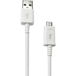 Samsung ECB-DU4EWE datový kabel MicroUSB 1.5 m bílý