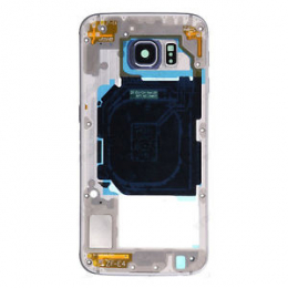 Samsung G925F Galaxy S6 Edge střední díl OEM modrý