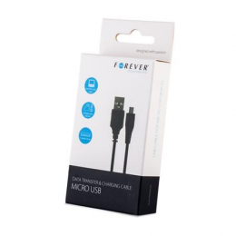 Datový kabel TFO MicroUSB s délkou 3 metry černý