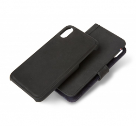 Pouzdro Decoded (D8IPO58DW1BK) Leather 2v1 Wallet pro Apple iPhone X/XS černé