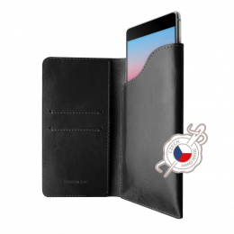 Pouzdro FIXED Pocket Book pro Apple iPhone X/Xs černé