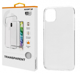 Pouzdro Aligator Transparent pro Apple iPhone 11 Pro