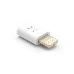 FIXED Link MicroUSB/lightning redukce bílá