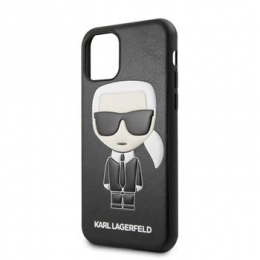 Pouzdro Karl Lagerfeld (KLHCN65IKPUBK) Embossed pro Apple iPhone 11 Pro MAX černé