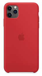 Pouzdro Apple (MWYV2ZM/A) Silicone Case pro Apple iPhone 11 Pro Max Product RED