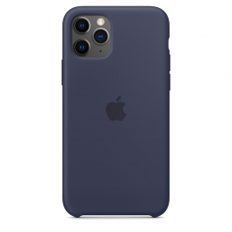 Pouzdro Apple (MWYW2ZM/A) Silicone Case pro Apple iPhone 11 Pro Max Midnight Blue
