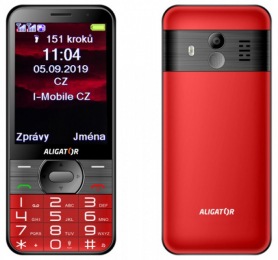 Aligator A900 GPS Dual SIM Red