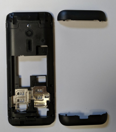 Střední kryt pro Nokia 230 OEM černý
