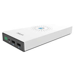 Vinsic QI Wireless 2v1 Powerbanka s kapacitou 12.000 mAh bílá