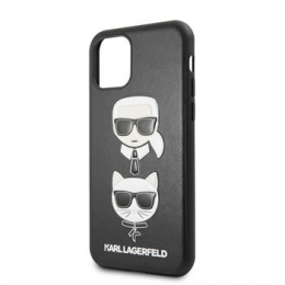 Pouzdro Karl Lagerfeld (KLHCN65KICKC) Karl a Choupette pro Apple iPhone 11 Pro MAX Black