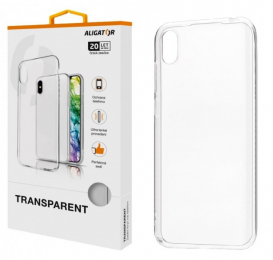 Pouzdro Aligator Transparent pro Huawei Y5 2019 / Honor 8S