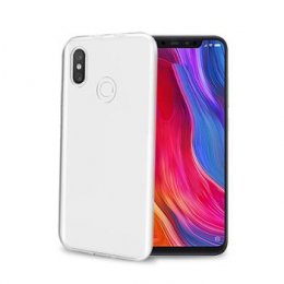 Pouzdro Celly Gelskin TPU pro Xiaomi Mi 8 čiré