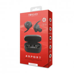 Bluetooth Sluchátka Forever (TWE-300) 4Sport černá