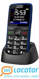 Aligator A675 Senior Dual SIM Blue