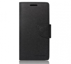 Pouzdro Fancy Diary Book pro Huawei Y5/Y6 II černé