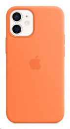 Pouzdro Apple (MHKN3ZM/A) Silicone Case (MagSafe) pro Apple iPhone 12 mini kumkvatově oranžová