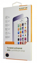 Aligator ochranné sklo 2.5D 9H pro Xiaomi Redmi 9C černé