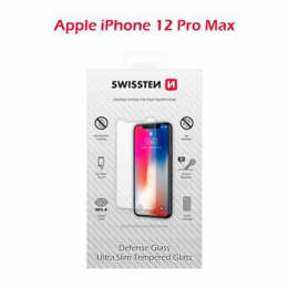 Swissten Tvrzené Sklo H pro Apple iPhone 12 Pro MAX