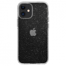 Pouzdro Spigen (ACS01741) Liquid Crystal Glitter pro Apple iPhone 12 Mini Clear