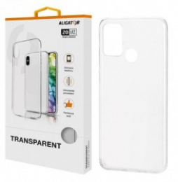 Pouzdro Aligator Transparent pro Honor 9A