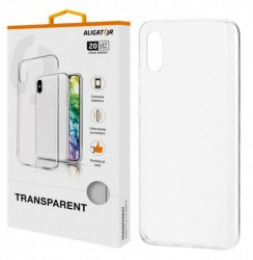 Pouzdro Aligator Transparent pro Xiaomi Redmi 9A/9AT