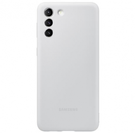 Pouzdro Samsung (EF-PG996TJ) Silicone Cover pro Samsung Galaxy S21+ šedé