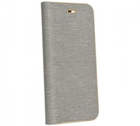 Pouzdro Forcell Luna Book pro Samsung Galaxy A72 stříbrné