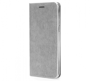 Pouzdro Forcell Luna Book pro Samsung Galaxy S10e stříbrné