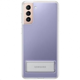 Pouzdro Samsung (EF-JG996CTE) Clear Standing Cover pro Samsung Galaxy S21+ čiré