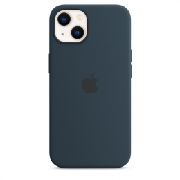 Pouzdro Apple (MM223ZM/A) Silicone Case (MagSafe) pro Apple iPhone 13 Mini hlubokomořsky modré