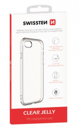 Pouzdro Swissten Clear Jelly pro Huawei Y6 Prime 2018 čiré