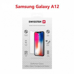 Tvrzené sklo Swissten pro Samsung Galaxy A12 čiré