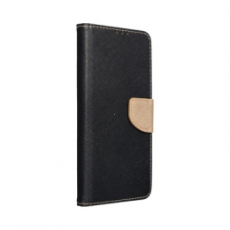 Pouzdro Fancy Diary Book pro Samsung Galaxy A22 5G černo-zlaté