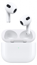 Apple Airpods 3 2021 (MME73ZM/A) s MagSafe nabíjecím pouzdrem bílá