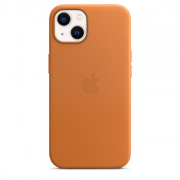 Pouzdro Apple (MM103ZM/A) Leather Case (MagSafe) pro Apple iPhone 13 Golden Brown