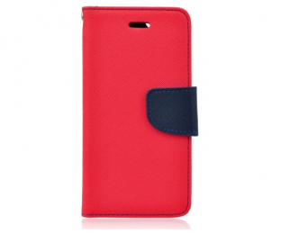 Pouzdro Fancy Diary Book pro Apple iPhone 5/5S/SE červené