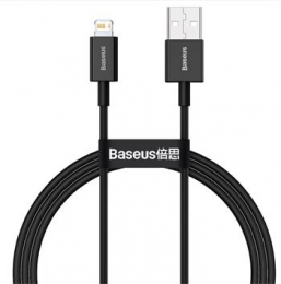 Datový kabel Baseus (CALYS-C01) USB-A/lightning 1m Superior 2.4A černý 