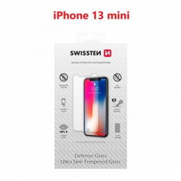 Tvrzené sklo Swissten pro Apple iPhone 13 Mini čiré