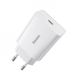 Nabíječ Baseus (CCFS-SN02) Speed Mini USB-C 20W bílá