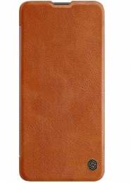 Pouzdro Nillkin Qin Book pro Xiaomi Redmi Note 11T 5G / Poco M4 Pro 5G hnědé