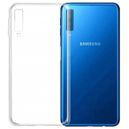 Pouzdro TPU pro Samsung Galaxy A7 2018 čiré