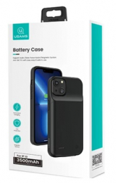 Pouzdro USAMS US-CD175 s powerbankou 3.500 mAh pro iPhone 13 Pro černé