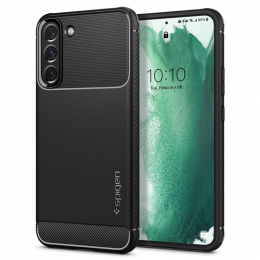 Pouzdro Spigen (ACS03952) Rugged Armor pro Samsung S906B Galaxy S22+ černé