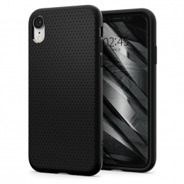 Pouzdro Spigen (064CS24872) Liquid Air pro Apple iPhone Xr Black