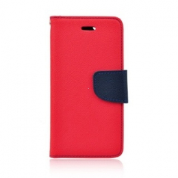 Pouzdro Fancy Diary Book pro Xiaomi Redmi Note 10 Pro červené