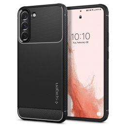 Pouzdro Spigen (ACS03986) Rugged Armor pro Samsung S901B Galaxy S22 černé