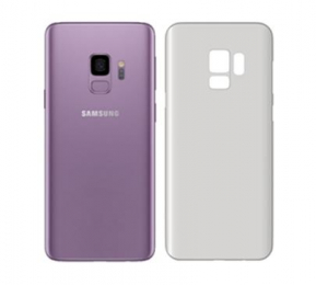 Ochranný kryt 3mk Natural Case pro Samsung G960 Galaxy S9 poloprůhledný - bílý