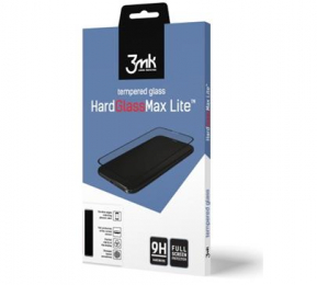 Tvrzené sklo 3mk HardGlass MAX Lite pro Huawei P Smart 2019+ černé
