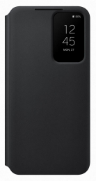 Pouzdro Samsung (EF-ZS906CB) Clear View Cover pro Samsung Galaxy S22+ černé